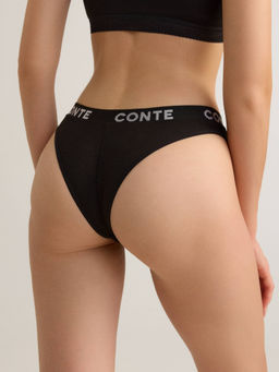 CONTE COMFY LINE LBR 2991 Трусы женские black-silver - Conte elegant фото 3