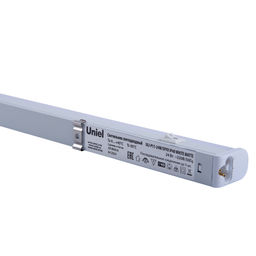 ULI-P11-24W/SPFR IP40 WHITE MATTE Светильник для растений светодиодный линейный, 872мм, выкл. на корпусе. Алюминий. Спектр для фотосинтеза. TM Uniel