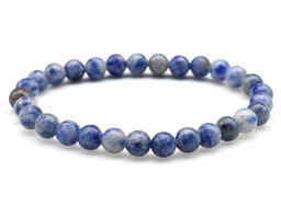 Браслет из лазурита шарик 6мм