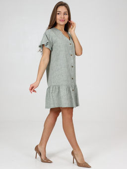 IV-CAPRIZ Дафни - платье хаки  фото 2