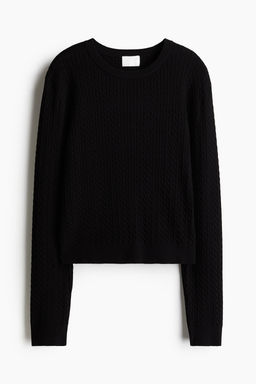 Jersey en punto trenzado - H&m фото 9