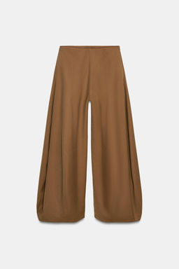 ZW COLLECTION VOLUME WIDE-LEG TROUSERS - Zara фото 14