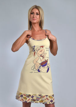 Комплект с халатом ДИЕТА халат + сорочка (лимон №9) - Ивановская трикотажная компания фото 2