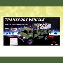 Грузовик радиоуправляемый Военный, работает от аккумулятора, цвет зелёный - Simaland фото 9