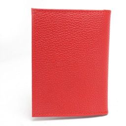 Обложка для авто+паспорт-Croco-ВП-105 натуральная кожа алый флотер/красный крок (128/203) 235884  фото 2