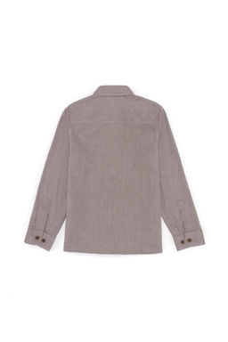 U. S. Polo Assn Базовая рубашка кокосового цвета с длинными рукавами для мальчика - U.s. polo assn фото 5