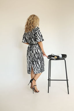 Платье AMORI 9567 зебра  фото 2