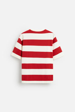STRIPED JACQUARD T-SHIRT - Zara фото 16