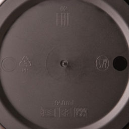 Цена за 150 шт. Контейнер пластиковый одноразовый с крышкой, 950 мл, круглый