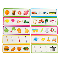 Развивающий набор «Логические ряды, найди лишнее», с прозрачными карточками, уровень 2, по методике Монтессори