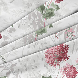 Простыня 2-спальная, бязь ГОСТ (Кассана, ягодно-розовый) - Ивановотекстиль фото 2