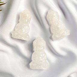 Фигурка "Будда" из молочного Кварца