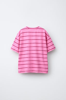 CAMISETA RAYAS / Rosa - Zara фото 2
