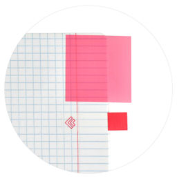 Цена за 2 шт. Стикеры-закладки пластиковые, 12х45; 45x45 мм, 60 шт., арт. 58485 / 48 БАНКА