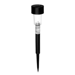 Цена за 4 шт. Садовый светильник «Цилиндр», уличный, на солнечной батарее, 4.5×30×4.5 см, 1 LED, свечение белое