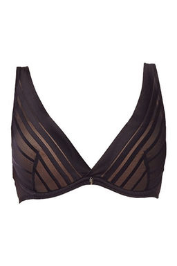 Бюстгальтер Milavitsa 127660 Чёрный с нюдом  фото 2