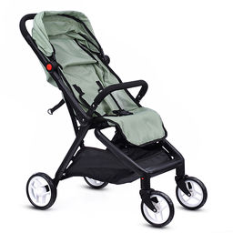 Коляска для кукол прогулочная, складная, с корзиной, цвет хакки, в пакете