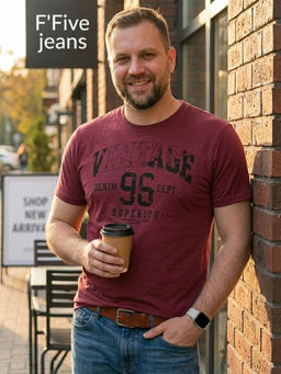 Футболка мужская арт. 02376/Vintage - F5 фото 4