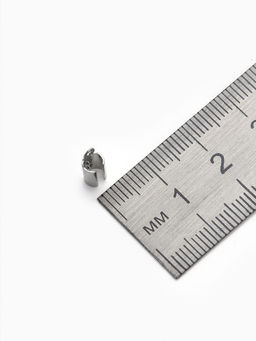 Цена за 2 шт. Концевик обжимной 10?4.5 мм, внутренний 3.5?2 мм, набор 10 шт.