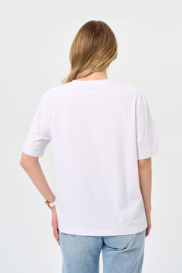 95% хлопок, 5% эластан футболка ирисы, блуза - Prima linea фото 10