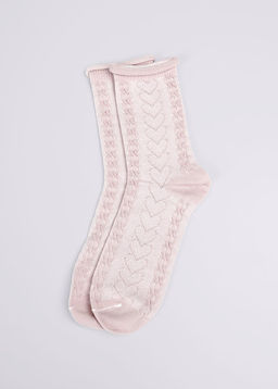 CLE Носки жен.Д5517 8 марта хл+эл пудровый - Clever wear фото 4