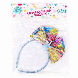 Карнавальный ободок детский Бант - Страна карнавалия фото 3