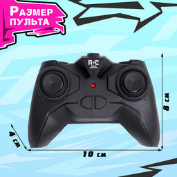 Машинка на пульте управления Perfect, световые эффекты, работает от батареек, цвет бирюзовый - Simaland фото 3