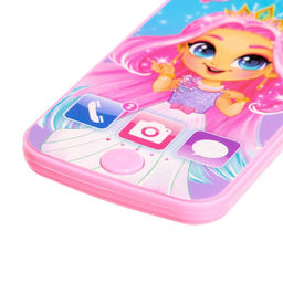 Цена за 2 шт. Музыкальный детский телефон «Принцессе», звук, цвет розовый, МИКС