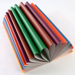 Бумага цветная А4 Пёсик 16 листов 8 цветов газетная, односторонняя, плотность листов 45 г/м,плотность обложки 80 г/м . - Artfox study фото 5