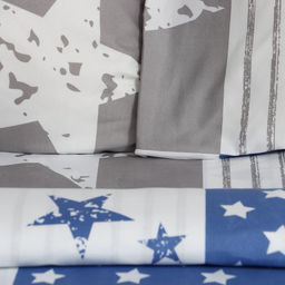 Постельное бельё Экономь и Я евро Триумф 200х215см,200х215см,70х70см-2 шт, полисатин, 80 г/м фото 2