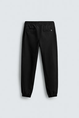 PANTAL?N CINTURA JOGGER SLIM FIT / Negro