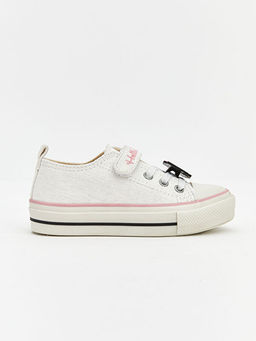 Hello Kitty Bask?l? K?z ?ocuk Spor Ayakkab?