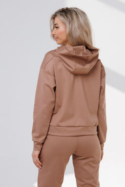 Костюм спортивный без начеса на молнии 43065