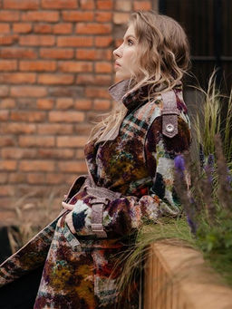 Жакет женский удлиненный, шерсть - Волтри фото 4