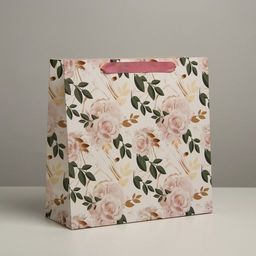 Пакет ламинированный квадратный Beautiful, 30 30 12 см - Дарите счастье фото 7