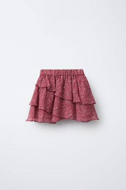 BUTTERFLY PRINT BERMUDA SKORT - Zara фото 2