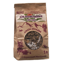 Субстрат "Страна Аркадия" Для бромелиевых с микоризой 1л "Башинком"
