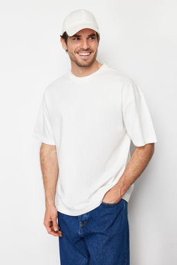 TRENDYOL MAN Lacivert Oversize/Genis Kesim %100 Pamuklu S?rt Bask?l? K?sa Kollu T-Shirt TMNSS23TS00168 - Trendyolmilla фото 19