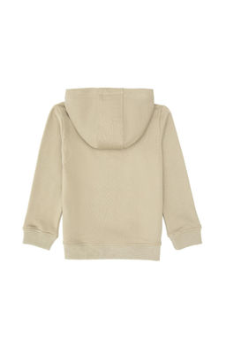 K_z _ocuk A__k Haki Payet __lemeli Kap__onlu Basic Sweatshirt Sepette S_rpriz _ndirim - U.s. polo assn фото 3