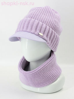 501К-ТД Комплект флис (кепка+снуд) (56-58)