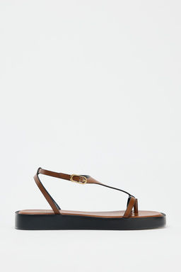 STRAPPY PLATFORM SANDALS - Zara фото 3