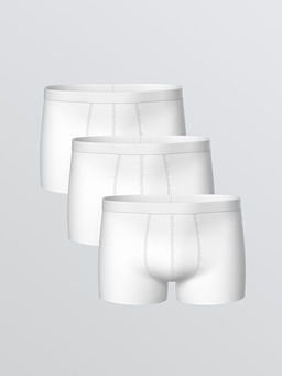 Standart Kal?p Pamuklu Esnek Erkek Boxer 3l?