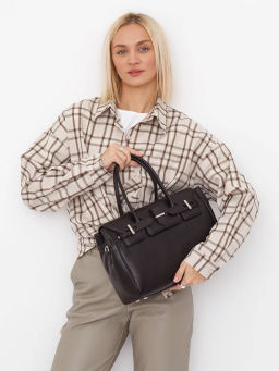 Сумка 1081M coffee Polina&Eiterou