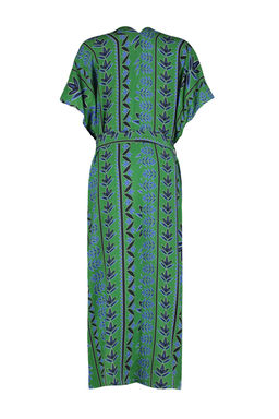 Yesil Etnik Desenli Kimono&Kaftan TBESS23KM00093 - Trendyolmilla фото 7