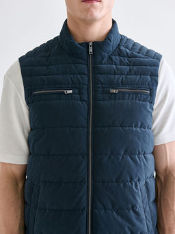 Standart Kal?p Dik Yaka Erkek ?i?me Yelek