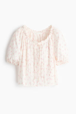 Blusa con jaretas