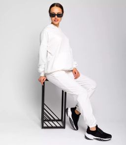 Спортивный костюм #БШ1500, белый