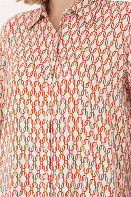 Женская рубашка с длинным рукавом Stone Неожиданная скидка в корзине - U.s. polo assn фото 7