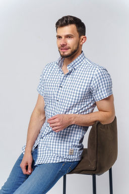 Рубашка 23-04-НТ-03 - Nicolo angi фото 4