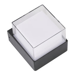 ULU-P25A-5W/4000K IP65 BLACK Светильник светодиодный уличный. Архитектурный накладной. Белый свет (4000K). Корпус черный. TM Uniel